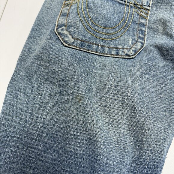 True Religion Jeans Womens 26 (28x30) Blue Made in USA RN 112790 - Picture 4 of 15